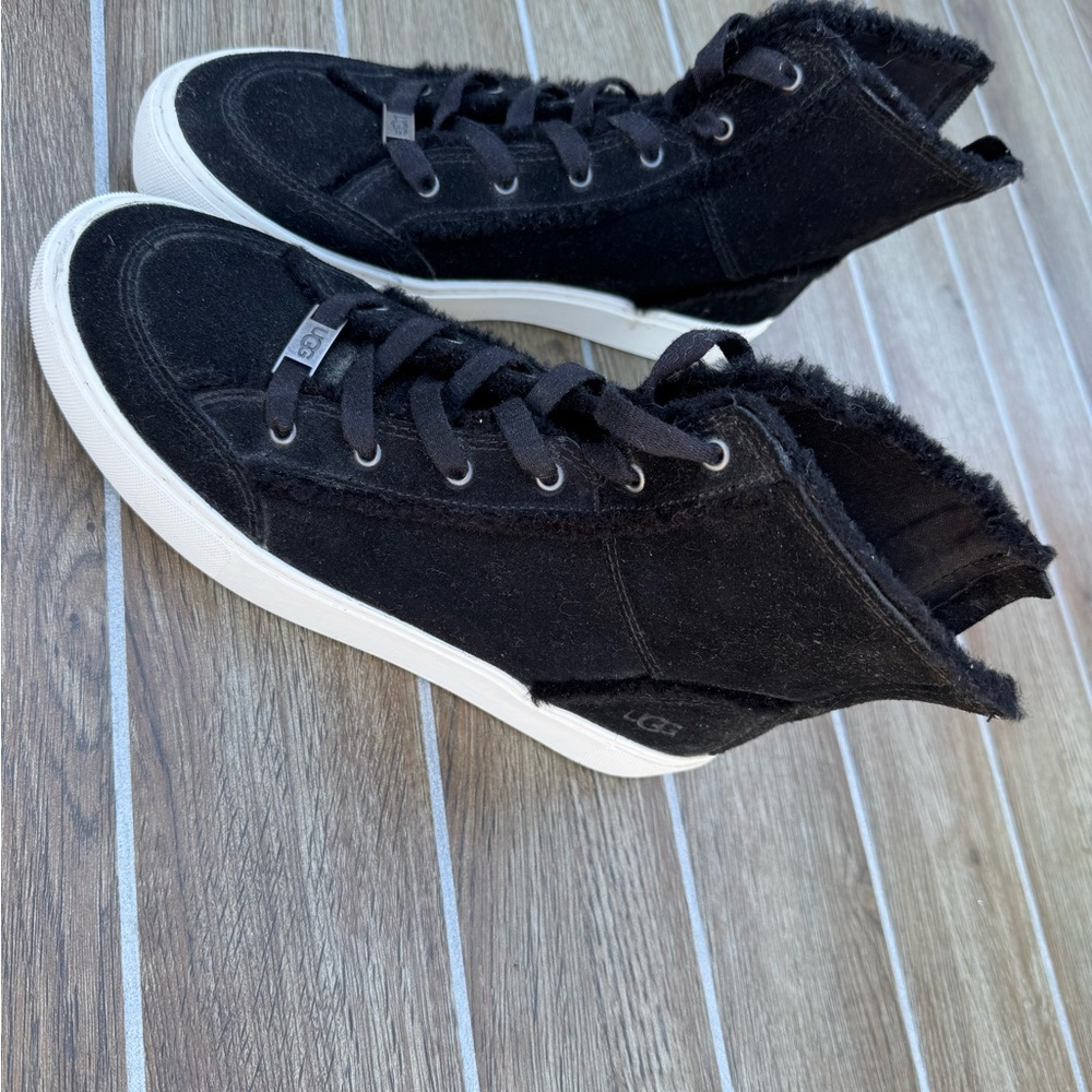 UGG  Women’s Black High-Top Boots